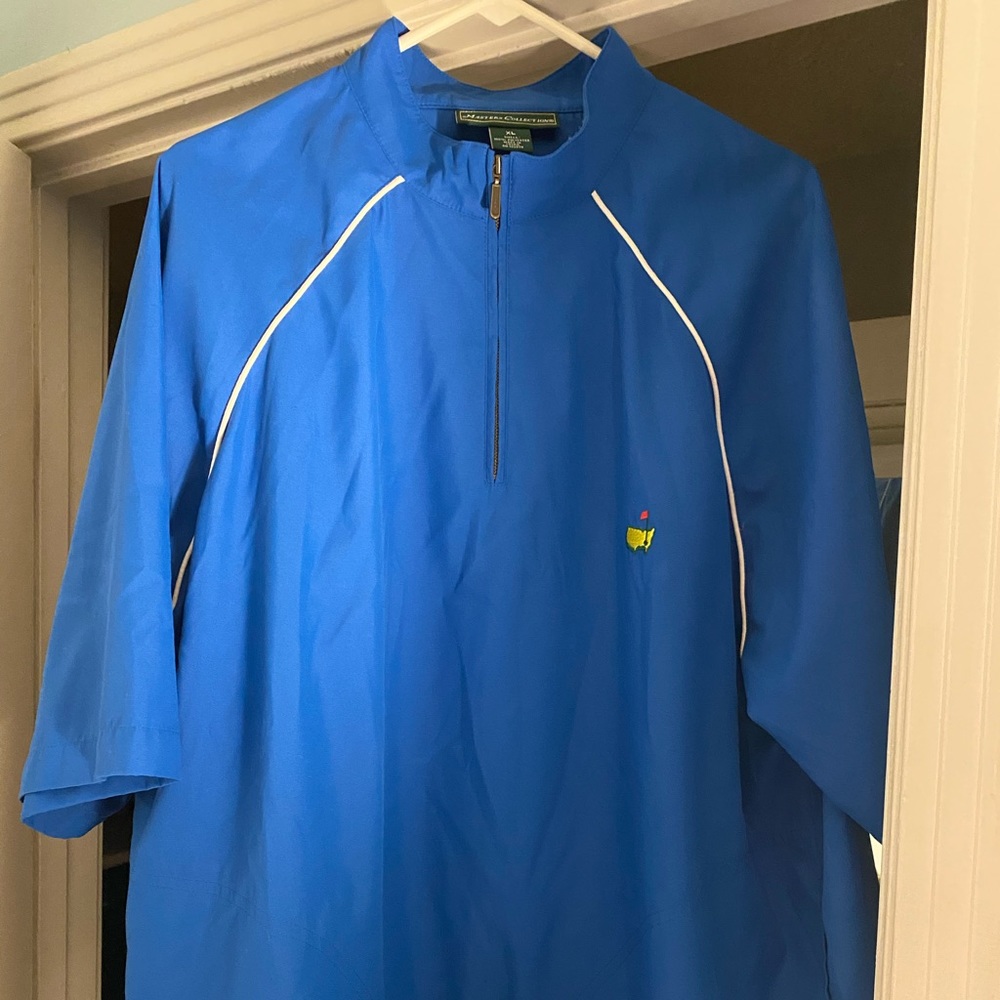 Masters Collection Blue 1/4 Zip Pullover
